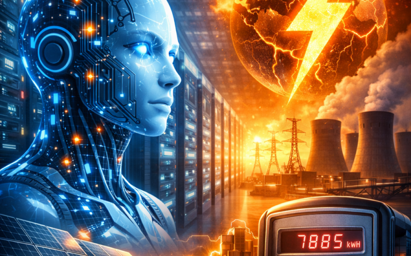 Artificial intelligence energy consumption in data centers and its impact on global electricity demand and sustainability