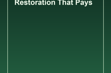 Forest Restoration Is Starting To Look Like a Rural Enterprise Policy