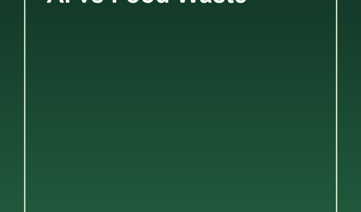 La IA empieza a verse como una herramienta práctica contra el desperdicio alimentario