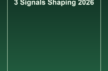 3 Sustainability Signals Shaping 2026